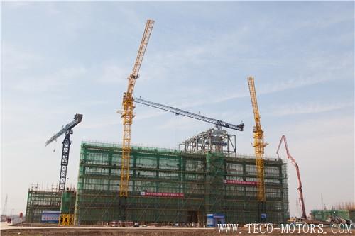 【電廠】江蘇華電如皋熱電聯產工程1號主廠房、2號主廠房A排結構相繼到頂
