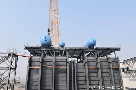【電廠】洛陽(yáng)萬(wàn)眾項(xiàng)目部2號(hào)余熱鍋爐高、中、低壓汽包順利吊裝完成 - TECO東元電機(jī) | 變頻器·伺服電機(jī)·減速機(jī)·電機(jī)解決方案