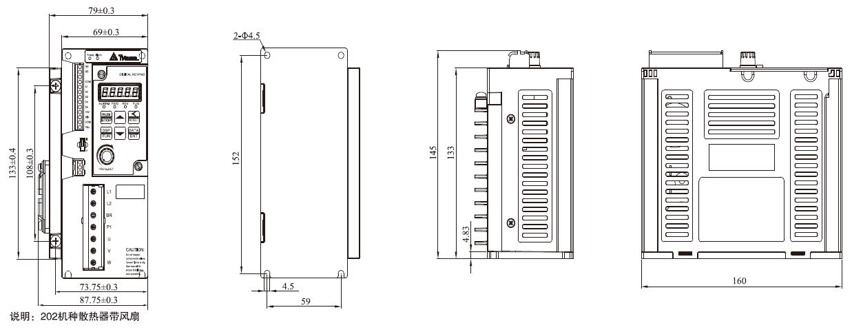 S310-2P5-H1BC 0.4KW變頻器 - TECO東元電機 | 變頻器·伺服電機·減速機·電機解決方案
