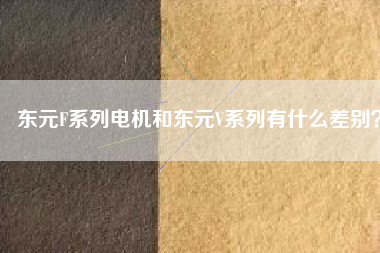 東元F系列電機(jī)和東元V系列有什么差別？